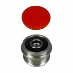 Polia com sistema roda-livre do alternador Chevrolet GM S10 Volkswagen Fox Polo - kit