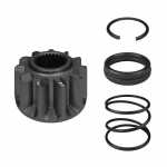 Pinhão do impulsor 11 dentes c/ kit trava Lucas Indiel Prestolite M90R Volvo FM9 FMX - KIT