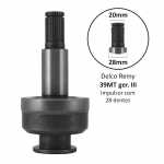 Impulsor remanufaturado 28 dentes Delco Remy 39MT (geração 3 - III) Case Cummins Fiat-Allis New Holland Terex Valtra