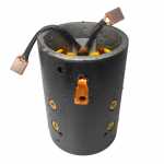 Carcaça polar c/ bob. camp. 12V Wapsa Ford Cargo New Holland Colheitadeira