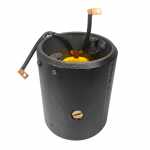 Carcaça polar c/ bob. camp. 12V Delco C10 C20 Chevrolet Opala Veraneio Clark empilhadeira