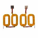 Bobina de campo c/ esc. 12V Denso Caterpillar escavadeira 320B - aberta