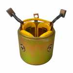 Carcaça polar c/ bob. camp. 12V Mitsubishi Chevrolet Blazer Ranger S10 Nissan Frontier