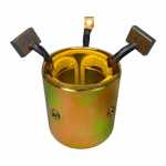 Carcaça polar c/ bobina de campo 12V Mitsubishi Caterpillar Iveco Stralis Trakker