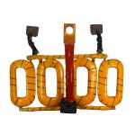 Bobina de campo c/ esc. 12V Mitsubishi L200 Hyundai H100 - aberta