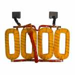 Bobina de campo c/ esc. 12V Denso Besta 2.2 Sportage Topic (c/ saída no meio) - aberta