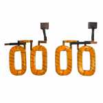 Bobina de campo c/ esc. 24V Delco 28MT Komatsu Mercedes-Benz - aberta