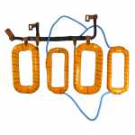 Bobina de campo 24V Delco 37MT Case Caterpillar Mercedes-Benz Volkswagen