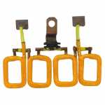 Bobina de campo c/ esc. 12V Denso Case Cummins Dodge Ram JLG John Deere New Holland (bobina original com as lâminas deitadas / invertidas)