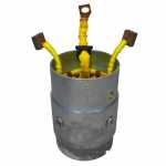 Carcaça polar c/ bobina de campo reman. 12V Valeo Hyundai HR KIA Bongo Renault Master