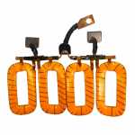 Bobina de campo c/ esc. 12V Delco 38MT Case Ford Volkswagen - aberta