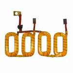 Bobina de campo c/ esc. 12V Mitsubishi empilhadeira (pequena) Nissan March Micra Pulsar Sentra - aberta