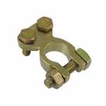 Terminal negativo e positivo de bateria automotiva tipo sapinho para veículos leves