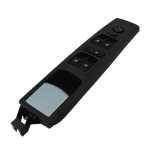 Botão/Interruptor de vidro elétrico quádruplo com trava e controle de retrovisor 16 terminais porta dianteira lado esquerdo Fiat Idea