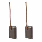 Jogo de escovas 12V / 24V 10 x 5 x 17 mm para alternador Bosch Fiat caminhões Massey Ferguson Mercedes-Benz Scania Volvo