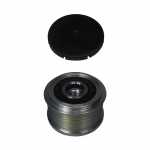 Polia com sistema roda-livre do alternador Ford Ranger Transit Land Rover Toyota Hilux - kit