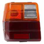 Lanterna traseira tricolor (âmbar / cristal / vermelha) lado esquerdo Fiat Uno