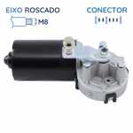 Motor de limpador dianteiro 24V Bosch CEP Agrale Marruá Volkswagen VW Delivery 9150 Worker 9150 13170 13180 15170 15180 15190 17250 18310 23230 23250 24250 26260 31260