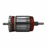 Induzido reman. 12V Valeo Citroën Peugeot Renault (8 estrias e eixo fino)