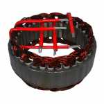 Estator reman. 12V 95A Valeo A13VI BMW Citroën C2 C3 C4 Xsara Picasso Fiat Ducato Peugeot 206 306 307 Boxer Partner