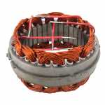 Estator reman. 24V 130A Bosch HD10 LEB Caterpillar MAN Lion S caminhão TGA TGL TGS TGX Volvo FH16/550 FH16/610