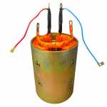 Carcaça polar c/ bob. camp. reman. 24V Bosch KB Caterpillar Mercedes-Benz Scania Volvo