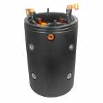 Carcaça polar c/ bobina de campo reman. 12V Delco 42MT Caterpillar Clark Hyster