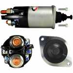 Relé de partida 24V Delco 38MT Case Ford Cargo eletrônico Randon Scania Volkswagen Constellation Titan Tractor - kit