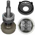 Engrenagem planetária 12 estrias / 48 dentes c/ impulsor Delco 38MT Case Ford Cargo Scania Volkswagen Constellation Volvo FH12 FM12 NH12 - kit