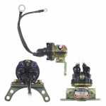 Relé auxiliar de partida c/ suporte 24V Delco 37MT / 41MT Mercedes-Benz