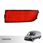 Refletor traseiro lado direito LED 12V Mercedes-Benz MB Sprinter 2006 até 2018 Volkswagen VW Crafter