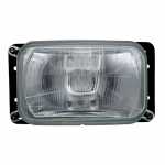 Farol principal lado direito com lente de vidro para lâmpada H4 Volkswagen linha pesada