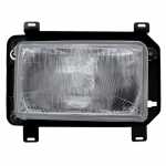 Farol principal lado direito com lente de vidro para lâmpada H4 Volkswagen 7100 8100 8140