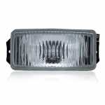 Farol auxiliar de neblina retangular lado esquerdo/direito com lente de vidro Volkswagen Quantum Royale Santana