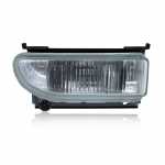 Farol auxiliar de neblina com suporte lado direito com lente de vidro para lâmpada H3 Volkswagen Gol Saveiro Parati G2
