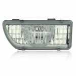 Farol auxiliar antineblina lado direito com lente de vidro para lâmpada H3 Volkswagen Gol Parati Saveiro Voyage G1