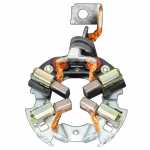 Porta-escovas 12V 5 x 12 x 11.6 mm para motor de partida Bosch DA/DM (c/ saída para a direita e distância entre furos de 46 mm)