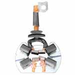 Porta-escovas 12V 4.5 x 8.7 x 10.5 mm para motor de partida Bosch Fiat Doblò Palio Weekend Siena Uno Novo