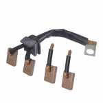 Jogo de escovas 12V 4.5 x 12 x 17.5 mm para motor de partida Mitsubishi L200 L300 Pajero Citroën Jeep Cherokee Nissan Peugeot