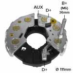 Retificador do alternador 35A / 45A / 55A / 75A Bosch K1 Chevrolet GM Chevette Chevy Marajó Monza Fiat 147 Elba Fiorino Oggi Panorama Prêmio Spazio Uno Mille Lada Laika Niva