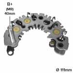 Retificador do alternador 65A Magneti Marelli Fiat Brava Bravo Marea Palio Punto Strada Tempra