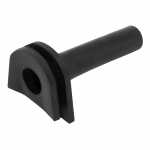 Guarnição de borracha com proteção para o rabicho para isolamento da conexão do relé de partida / automático com a bobina do motor de partida Lucas Indiel Prestolite M93R / M100R