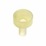 Bucha isolante de náilon 4 x 4.9 x 15 mm para fixação do regulador de voltagem no alternador Delco Remy Atlas Copco Cameco Case Caterpillar Chevrolet GM C10 Caravan Chevette Chevy Kadett Marajó Monza Opala Cummins Fiat 147 Fiorino Prêmio Uno Fiat-Allis