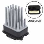 Módulo de controle eletrônico (resistência) do eletroventilador interno da caixa evaporadora Chevrolet GM Astra Meriva Vectra Zafira