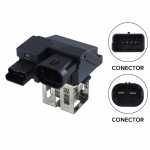 Resistência do eletroventilador interno da caixa evaporadora do ar-condicionado Citroën Aircross C2 C3 C4 DS3 Peugeot 208 307 308 Renault Logan Sandero