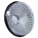 Lanterna traseira redonda cristal diamantada Ø 125 mm com parafuso frontal lado esquerdo/direito Randon