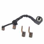 Jogo de escovas 12V 7 x 11 x 16.3 mm Hitachi Nissan Pathfinder Terrano (c/ cabo longo - 165 mm)