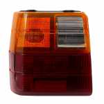 Lanterna traseira tricolor lado esquerdo Fiat Uno 1984-2004