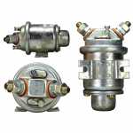 Relé auxiliar de partida 24V (modelo universal - uso contínuo de 80A) - kit