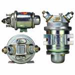 Relé auxiliar de partida 12V a 24V (modelo universal - uso contínuo de 80A com acionamento de curta duração) - kit